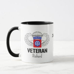 Mug Nom personnalisé Vétérinaire aéroporté