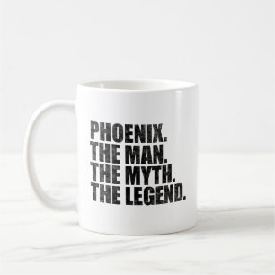 Mug Nom Phoenix, Phoenix l'homme le mythe la légende