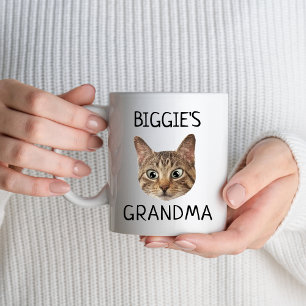 Mug Nom photo visage chat personnalisé Maître Amoureux
