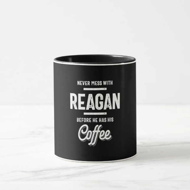 Mug Nom Reagan drôle (Centre)