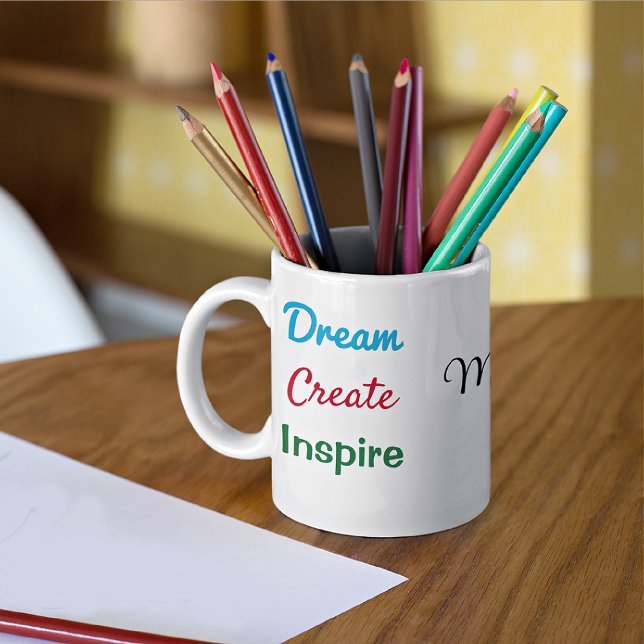 Mug Nom sur Dream Create Inspire 11oz (Créateur téléchargé)