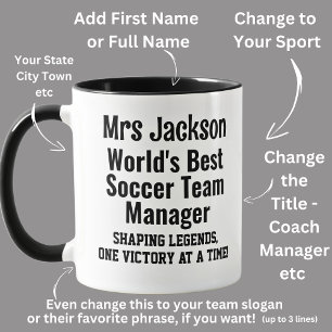 Mug Nom, Worlds Best Soccer Team Manager