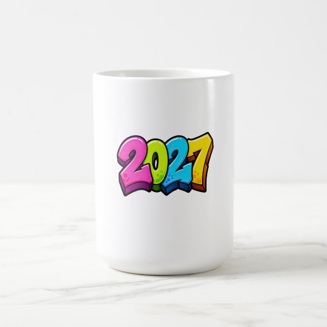 Mug Nombres colorés 2027  (Centre)