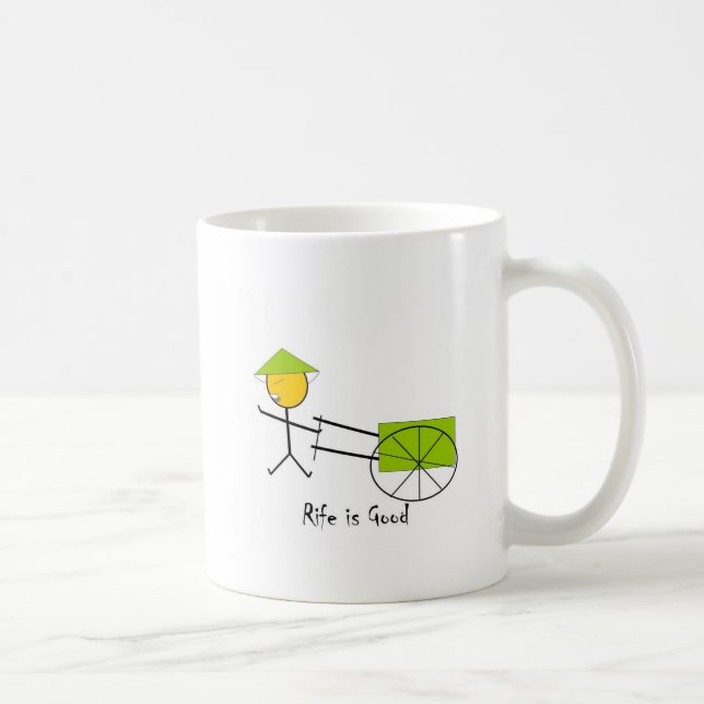 Mug Nombreux est le bon Rickshaw (Droite)