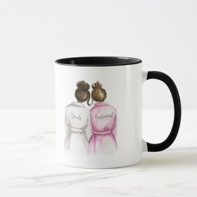 Mug Nomenclature de petit pain de Br de jeune mariée (Droite)