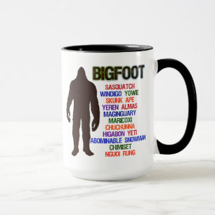 Mug Noms de Bigfoot