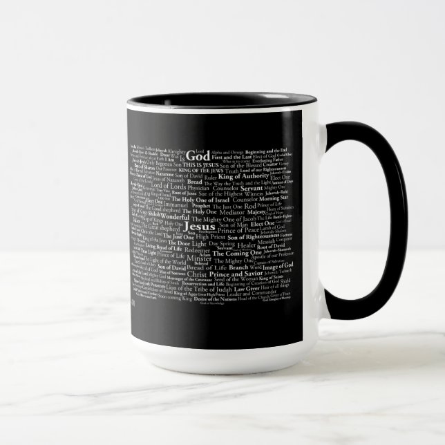 Mug Noms de Dieu et de Jésus gotGod316.com (Droite)