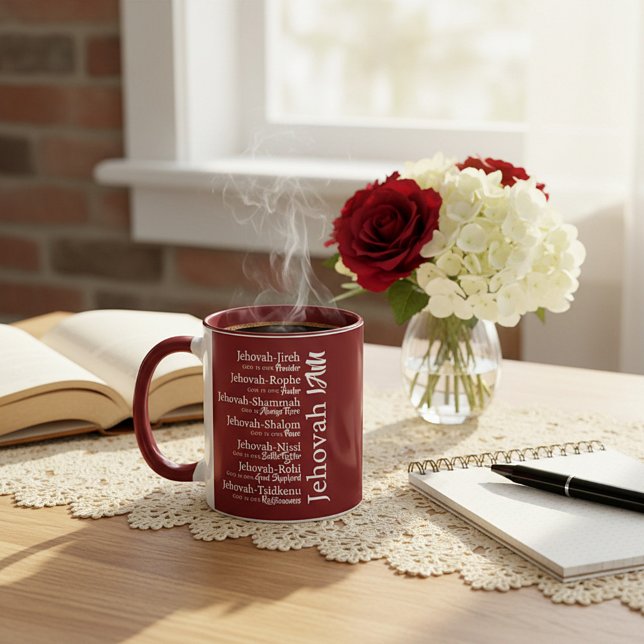 Mug Noms de Jéhovah (Créateur téléchargé)