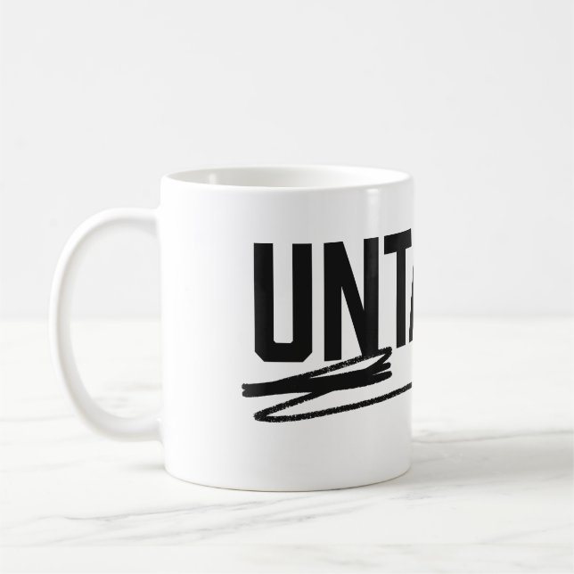 Mug non apprivoisé (Gauche)