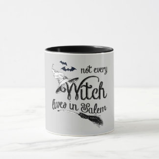 Mug Non chaque sorcière habite à Salem Halloween