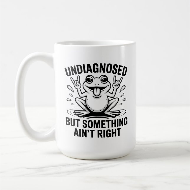 Mug Non diagnostiqué, mais quelque chose ne va pas dro (Gauche)