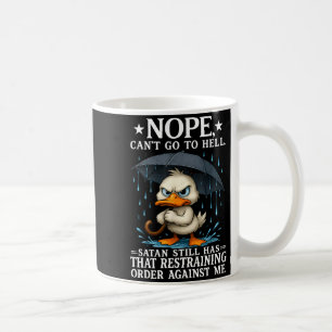 Mug Non je ne peux pas aller en enfer Satan a toujours