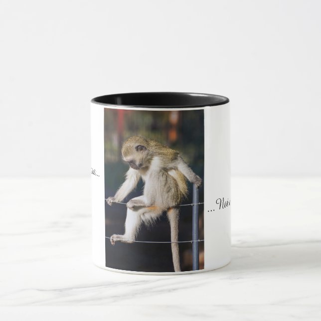 Mug Non mon cirque, non mes singes attaquent (Centre)