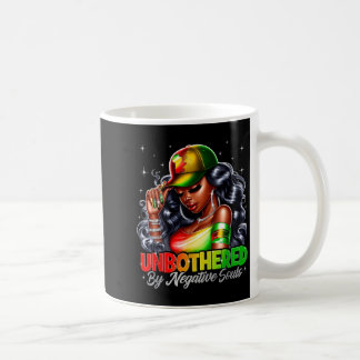 Mug Non perturbé par les âmes négatives Femme noire No