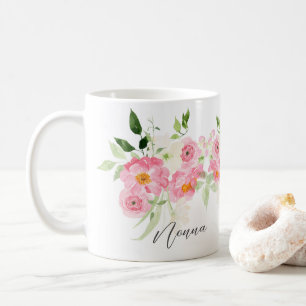 Mug Nonna florale du printemps