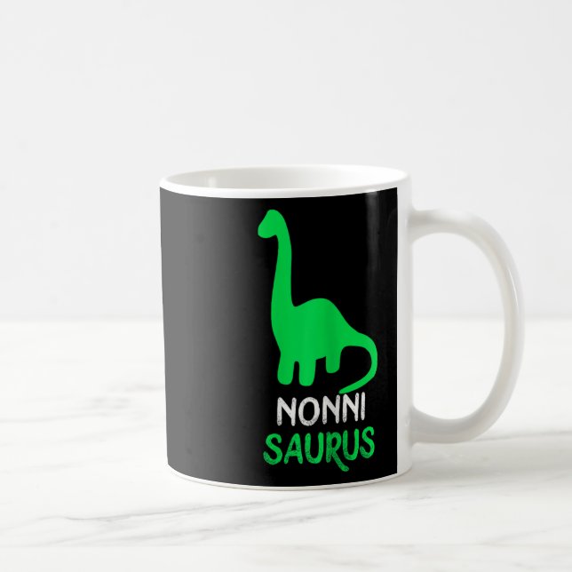 Mug Nonni-saurus drôle dino dinosaure Nonnisaurus  (Droite)