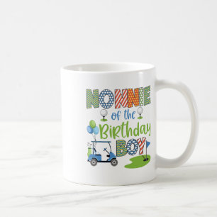 Mug Nonnie du garçon d'anniversaire amateur de golf fa