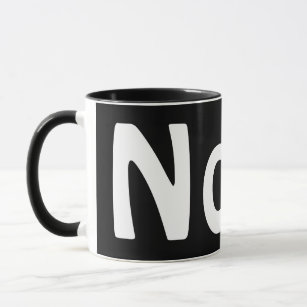 Mug Nope de café