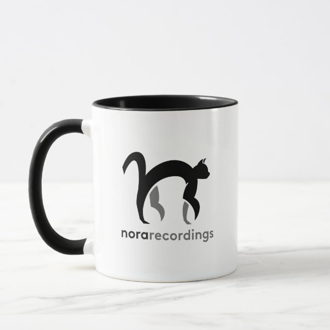 Mug nora recordings logo マグカップ (Gauche)