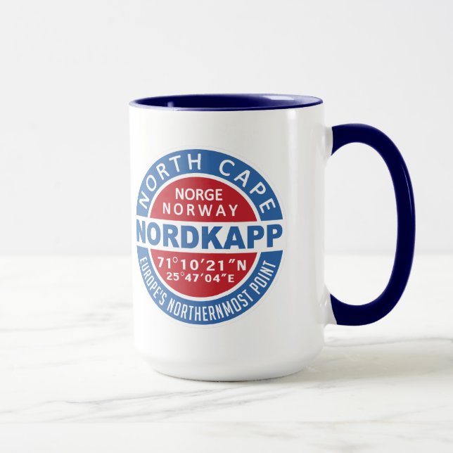 Mug NORDKAPP Norvège (Droite)