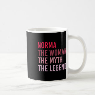 Mug Norma La Femme Mythe Légende Nom personnalisé Birt