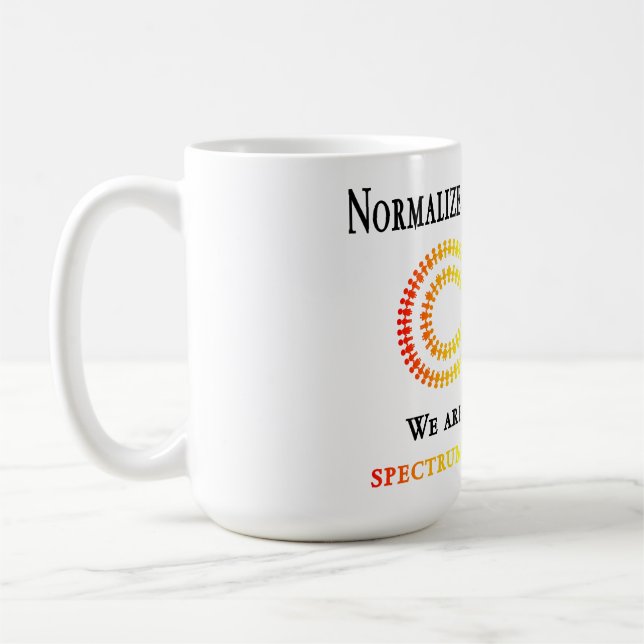 Mug Normaliser la Neurodiversité (Gauche)
