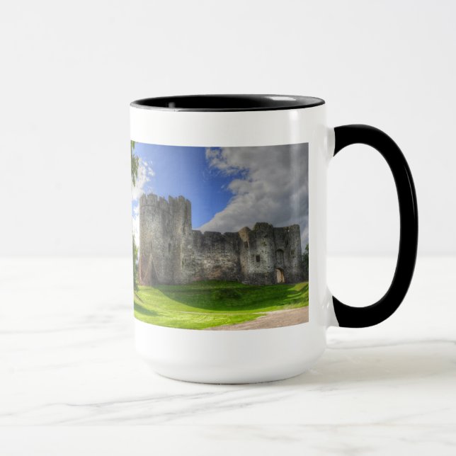 Mug Norman Chepstow Castle Ruines of Wales, Royaume-Un (Droite)
