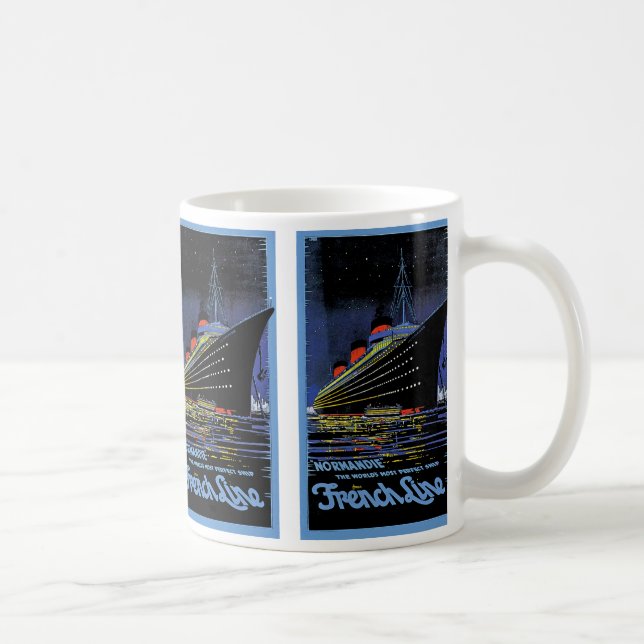 Mug Normandie à la nuit (Droite)