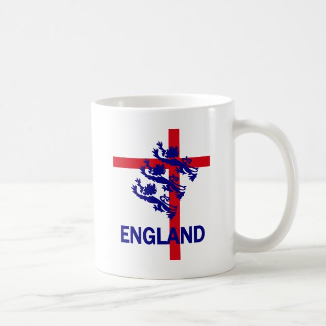 Mug Norme de l'Angleterre et croix royales de St (Droite)