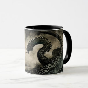 Mug Norse Dragon Viking Samhain Halloween