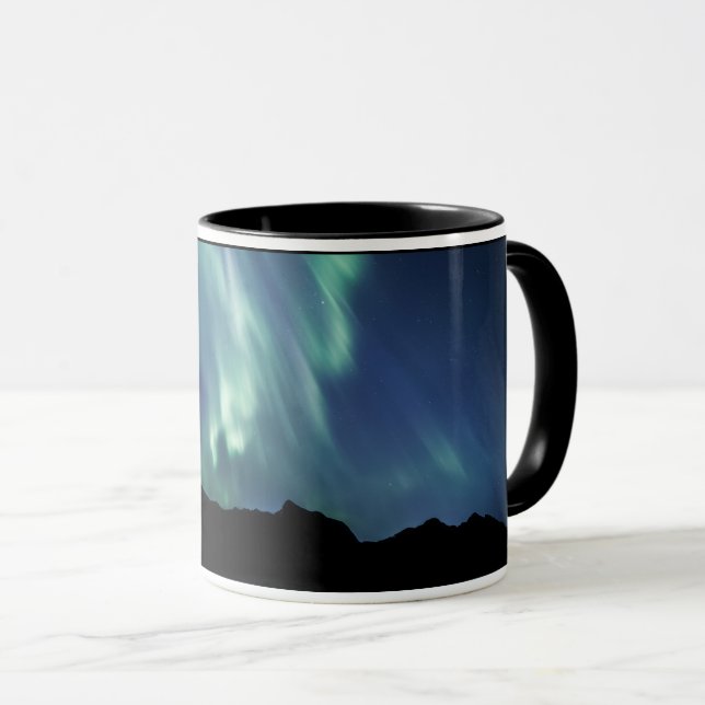 Mug Northern Lights Norvège (Devant droit)