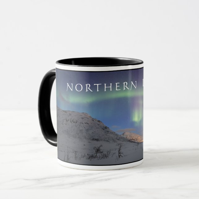 Mug Northern Lights Norvège (Devant gauche)