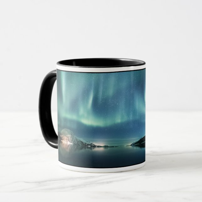 Mug Northern Lights Norvège (Devant gauche)