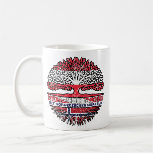 Mug Norvège Autriche Autriche Arbre