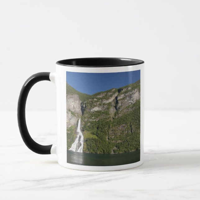 Mug Norvège, Geirangerfjord (UNESCO), Geiranger. (Gauche)