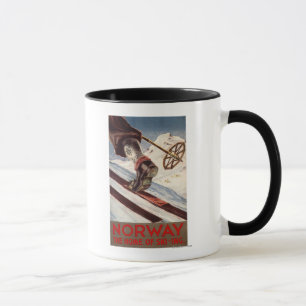 Mug Norvège - La maison du ski