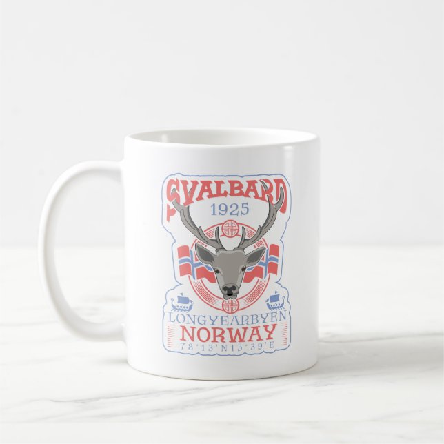 MUG NORWAY SVALBARD LONGYEARBYEN - SVALBARD REINDEER (Gauche)