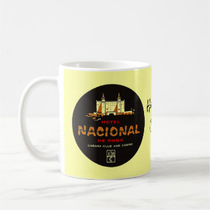 Mug Nostalgie de luxe de voyage de l'HÔTEL NACIONAL D