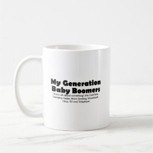 Mug Nostalgie intemporelle : Citation rétro des baby-b