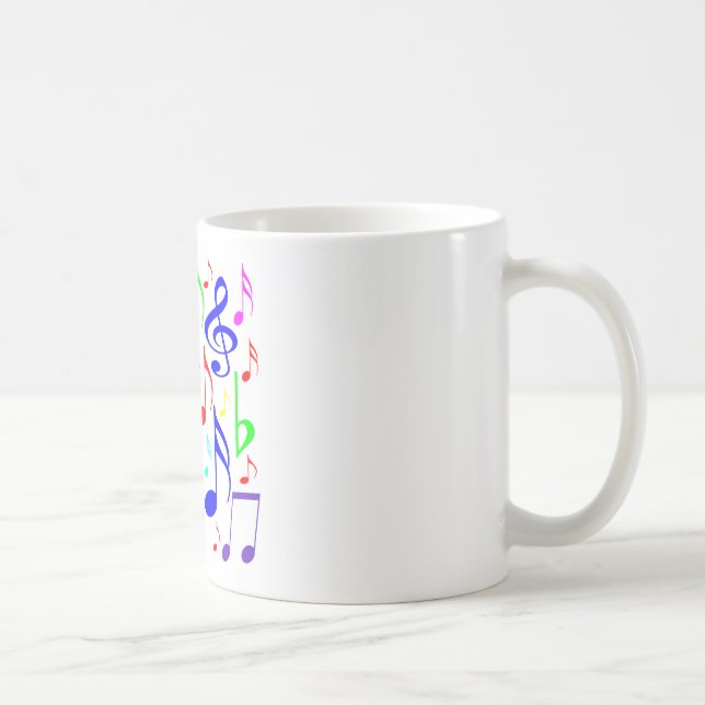 Mug note arc-en-ciel (Droite)