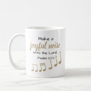 Mug Note musicale Écriture musicienne blanc