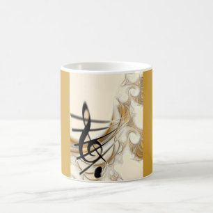 Mug Note musicale élégante