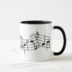 Mug notes 1 de musique