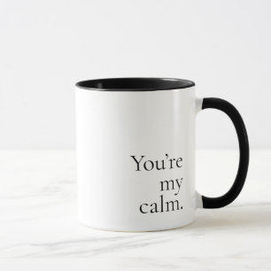 Mug Notes d'amour quotidiennes Vous êtes mon cadeau ro