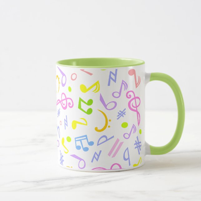 Mug notes de musique (Droite)