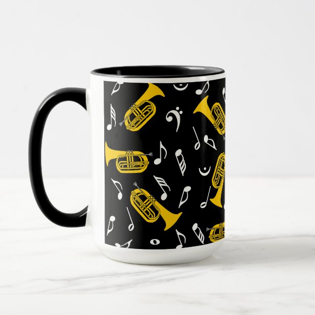 Mug *Notes de musique Baritone Marching (Gauche)