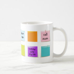 Mug Notes de papier