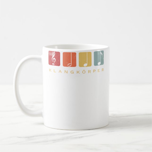 Mug Notes d'orchestre Chor (Gauche)