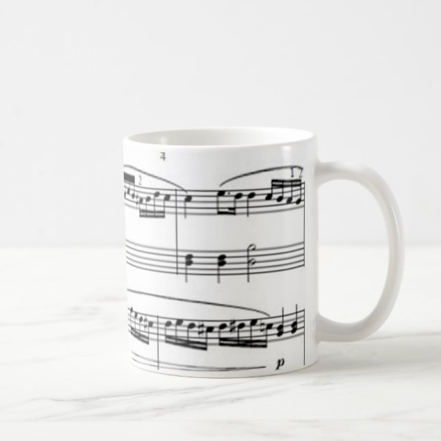 Mug notes musicales (Droite)