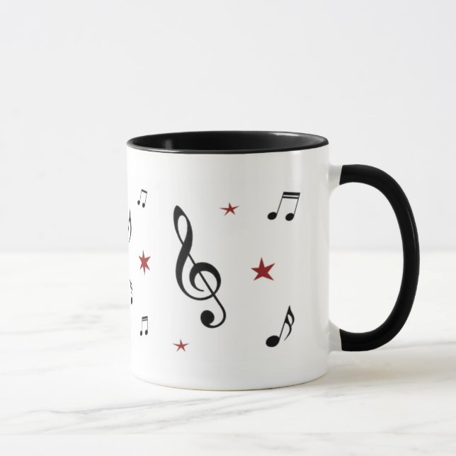 Mug Notes musicales (Droite)